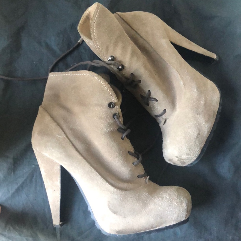 Proenza Schouler suede booties sz 38